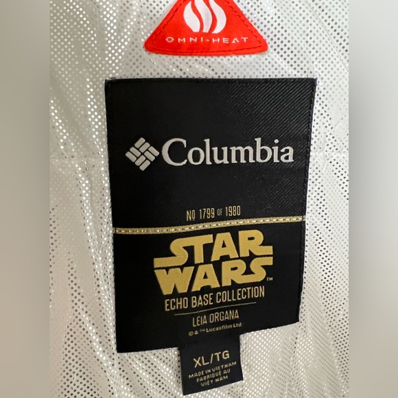 EUC Limited Edition Columbia Leia Organa Echo Base Jacket Size XL (Price Firm) - Picture 5 of 15